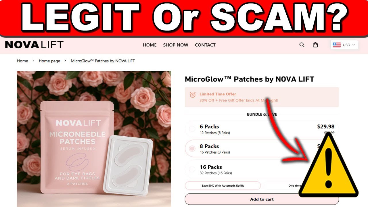 Nova Lift Eye Patches Reviews - Worth it Or A Scam?