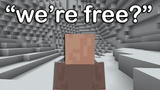Minecraft but I free the CIVILIZATIONS