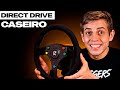 FIZ UM VOLANTE DIRECT DRIVE PARA O COCKPIT