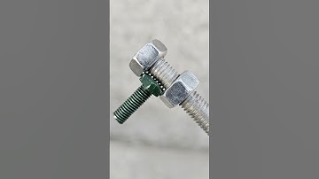 A trick with bolts and nuts