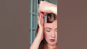 1920s Hair Tutorial How I Would Do My Hair If I Lived 100 Years Ago Hair Vintagehair Gatsby 