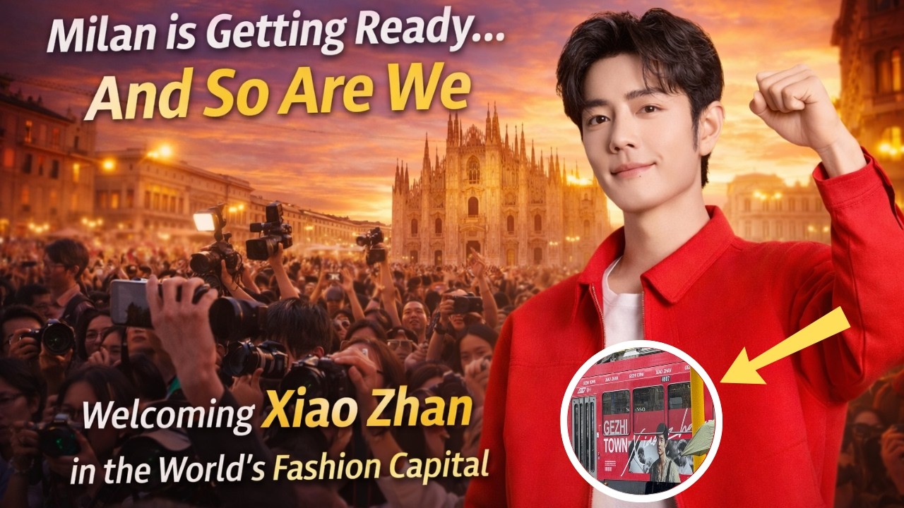 Не только мода! Почему появление Сяо Чжаня в Милане потрясло весь мир 🌍🔥