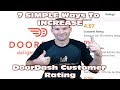 How To INCREASE DoorDash Customer Rating TRICKS & TIPS