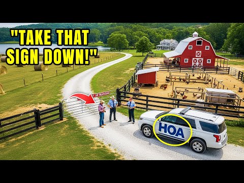 HOA Karen Dialed 911 On Me For Putting Up A Sign On My Land Tried To Make Me Out As The Trespasser 