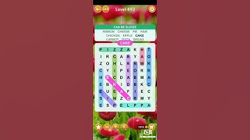 Level 491 - Level 500 Walkthrough - Word Search