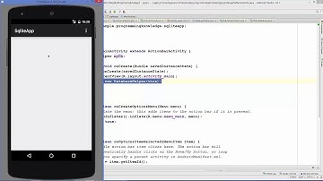 Android SQLite Database Tutorial 2 # Introduction + Creating Database and Tables Part 2