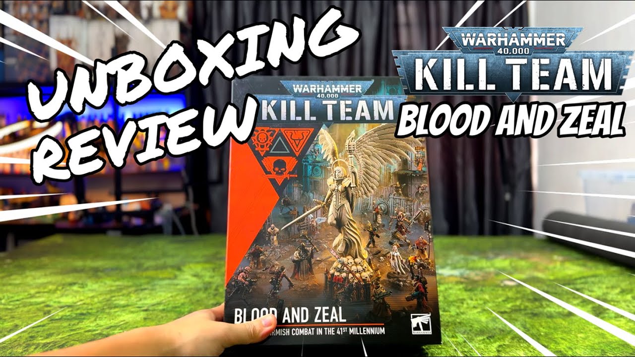 Unboxing Kill Team: Blood and Zeal | Warhammer 40000 | Box Opening ...