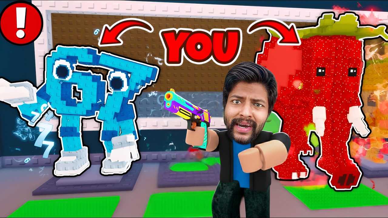 Hiding As RAREST BRAINROT in Roblox 🫣 Brainrot Morph or die🫣