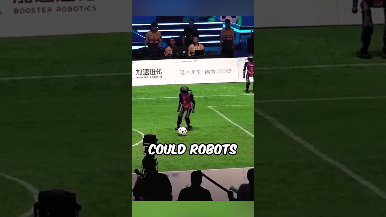 БУДУЩЕЕ футбола уже здесь! Роботы выходят на поле 🤖⚽