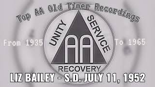 AA Oldtimer - Liz B. (Died with 69 years of sobriety on May 29, 2022)