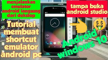 cara menjalankan avd emulator tampa android studio