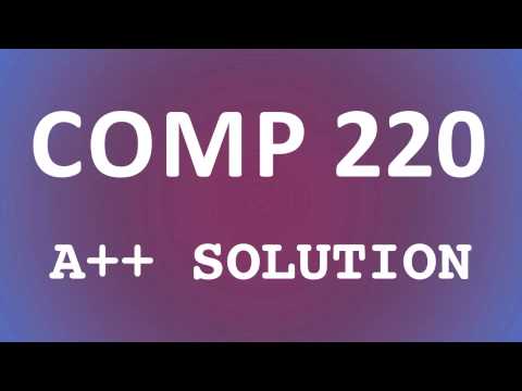 COMP220 COMP 220 COMP/220 Course All Labs All Weeks 1 2 3 4 5 6 7 Tutorials ExTutorials.Com