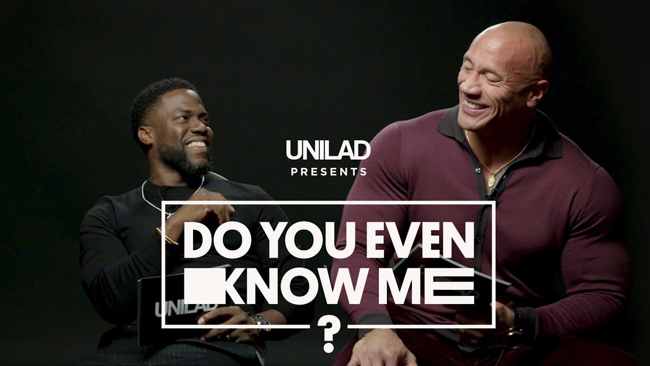 The Rock And Kevin Hart Put Their Friendship To The Test | Do You Even Know Me? I Unilad