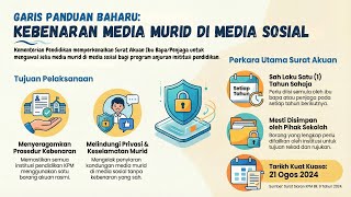 Panduan Terkini Kebenaran Media Murid KPM 2024