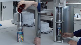 Установка для заправки аэрозольных баллончиков FILL SPRAY KUDO