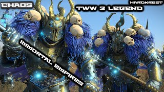 Total War Warhammer 3  v2.1.1  Immortal Empire - Хаос - Legendary =23= Лоялистическая экспроприация