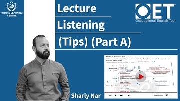 OET Listening Tips (With Sir Sharly) #flclahore