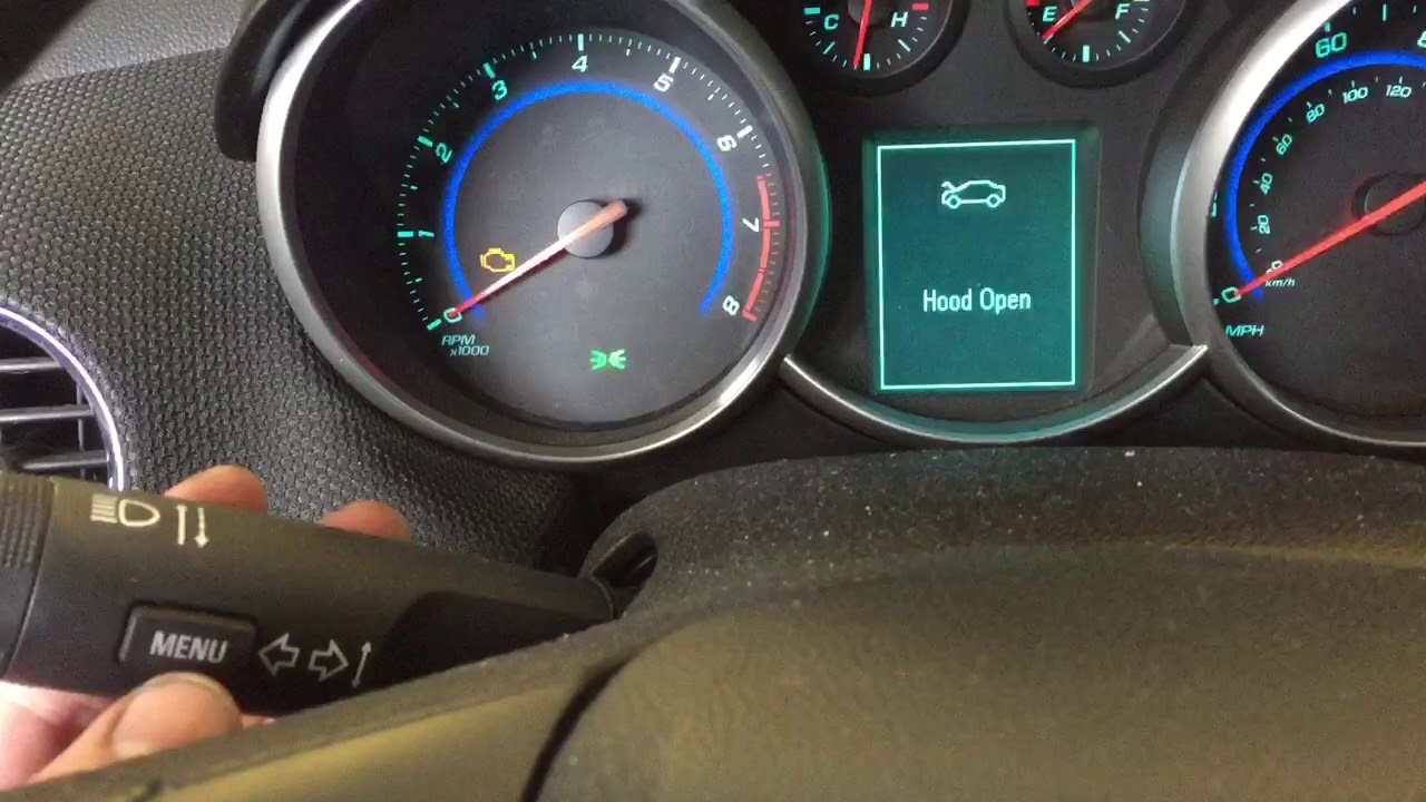 Chevy Cruze Oil timer reset. How to reset your oil life timer. Daewoo