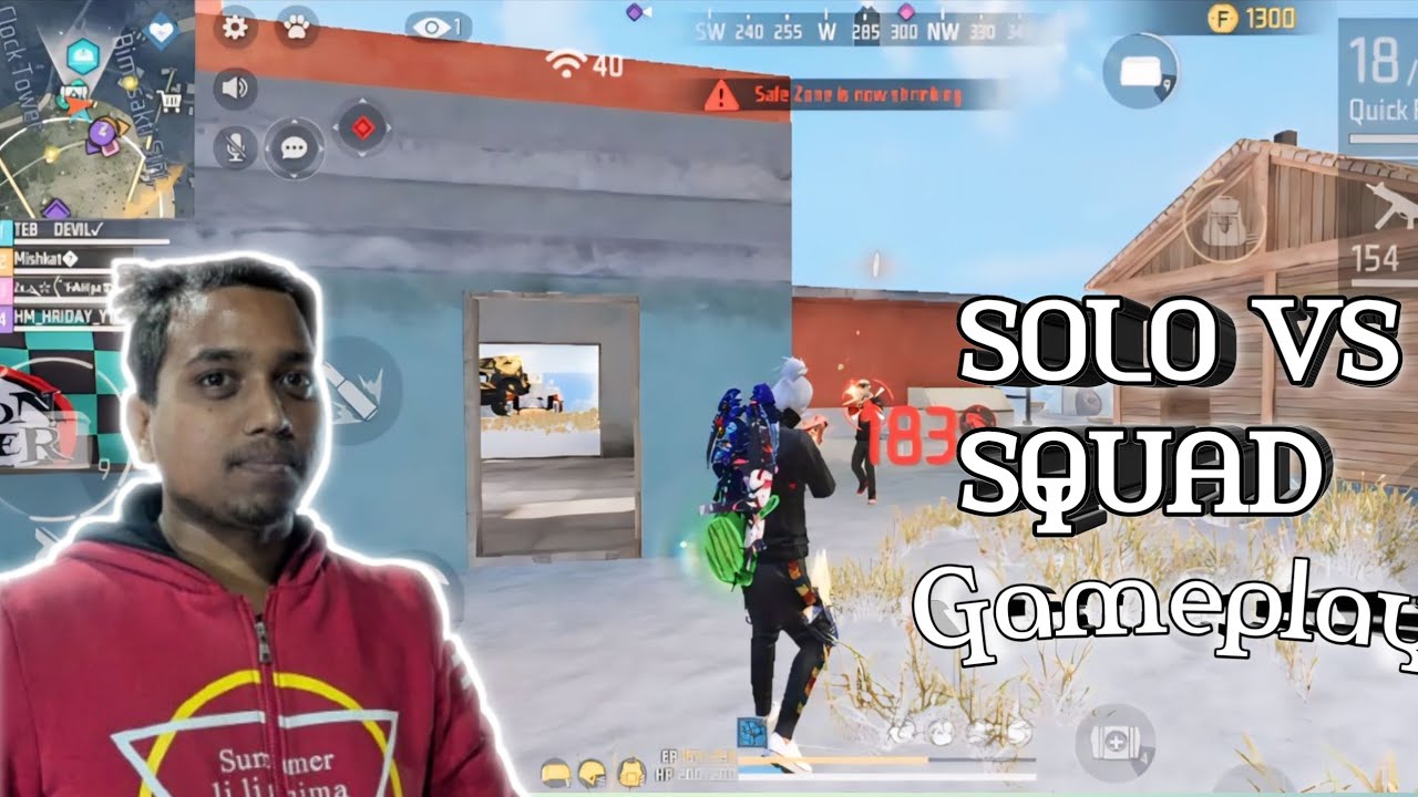 SOLO VS SQUAD Full Gameplay 🪂 Overestimated - YouTube