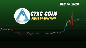 CTXC coin price prediction | cortex CTXC little recover ? Crypto Signals Dec 16, 2024