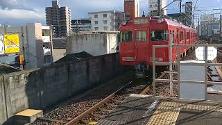 【名鉄】6000系(6037F) 普通•知立行き 豊田市駅発車