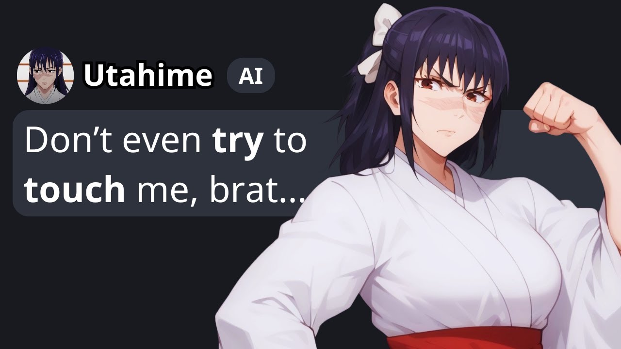 I Destroyed AI Utahime by Squeezing her 😭 | Character.ai