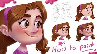 Painting in photoshop tutorial