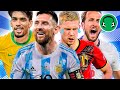 ♫ MESSI BRILHA, BÉLGICA CAI e BRASIL AVANÇA! - Euro e Copa América | Paródia Plutão - VMZ