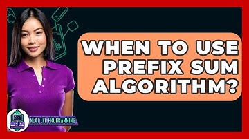 When To Use Prefix Sum Algorithm? - Next LVL Programming