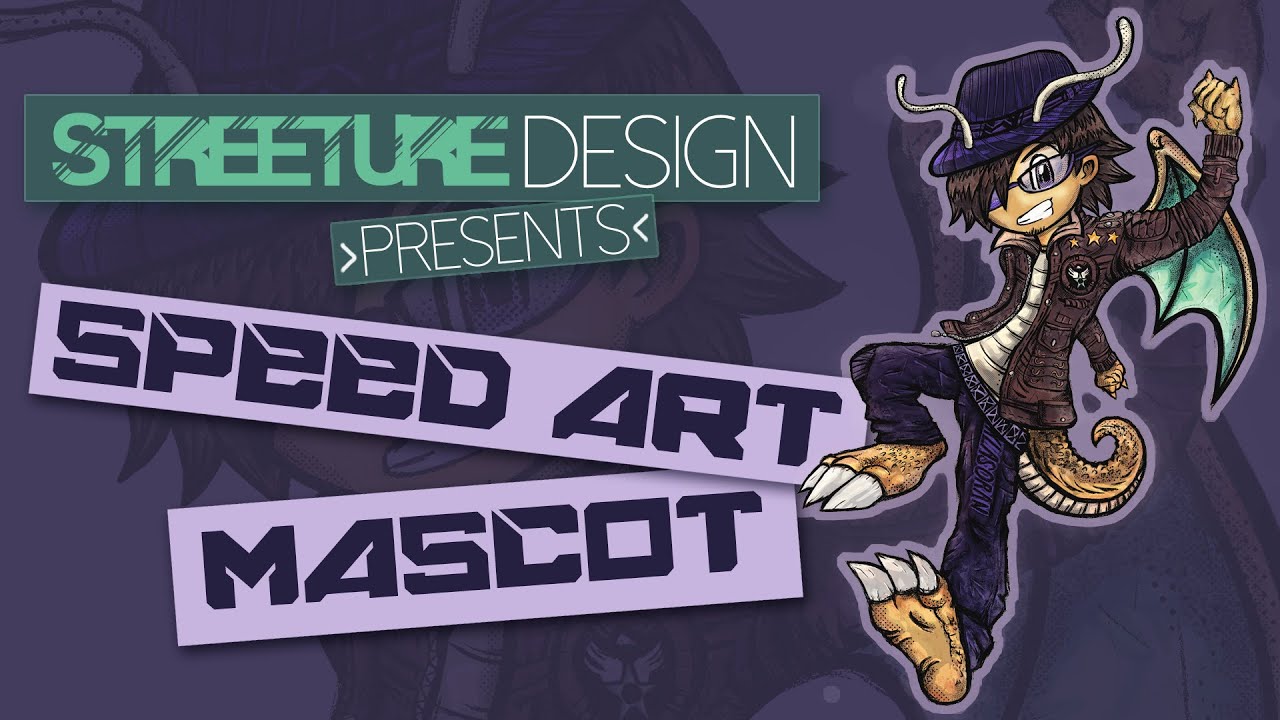 Speed Art: Mascot (Klasoran) ► streeture design