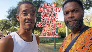 African Americans can come to Brazil and built wealth with their talents.