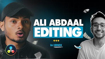 Edit like Ali Abdaal & Iman Gadzhi in DaVinci Resolve 19 - Full Course | Vol.1 - Hindi #aliabdaal