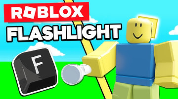 F for Flashlight in ROBLOX Studio (Free Model)