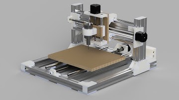 3D printed CNC router