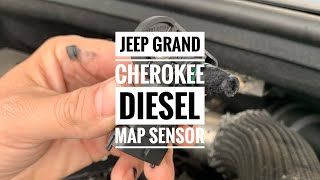How to - Jeep Grand Cherokee ecoDiesel MAP Sensor Clean - Important Maintenance