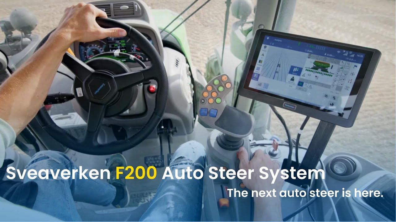 Sveaverken F200 Auto Steer System | Precision Autosteering for Modern Farming