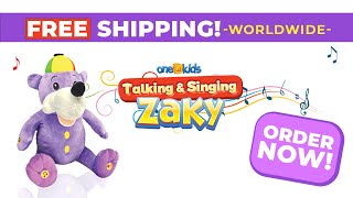 FREE WORLDWIDE SHIPPING - ZAKY TALKING & SINGING TOY screenshot 4