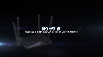 D-Link EXO AX Wi-Fi 6 Routers