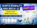 Nav Arch -II Part- 03 | Ship Stability Phase 2 | Chief Mate🚢Free Surface Effect (FSM) &amp; KG Numerical