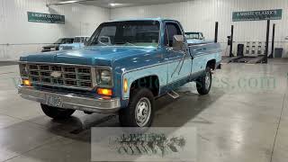 FOR SALE HARD TO FIND 1978 CHEVY K20 SCOTTSDALE CAMPER SPECIAL CLEAN ORIGINAL TRUCK