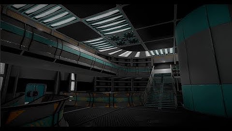 Modular sci fi Environment C Demo