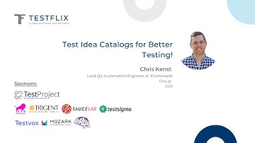“Test Idea Catalogs for Better Testing!” by Chris Kenst | TestFlix 2020
