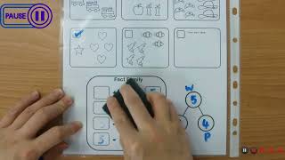 P1 Math: Addition & Subtraction Within 10 Template - Addition and Subtraction FACT FAMILIES Guide