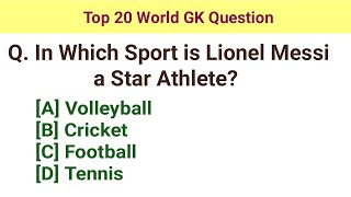 General knowledge trivia quiz | Top 20 gk question with answer