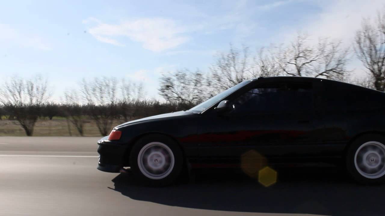 Big turbo GSR CRX VS P1 procharged vette