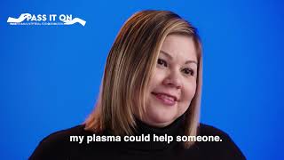 Hear the story of Michelle Almendras, COVID-19 survivor and convalescent plasma donor.