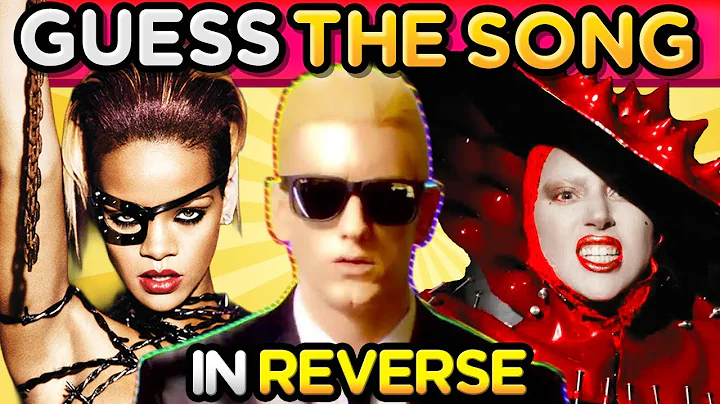 🔄 GUESS THE SONG IN REVERSE | FUN MUSIC CHALLENGE