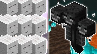 50 GHASTS VS WITHER | MINECRAFT