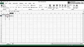 IGCSE ICT: Spreadsheet 1 (Basic Formulas)