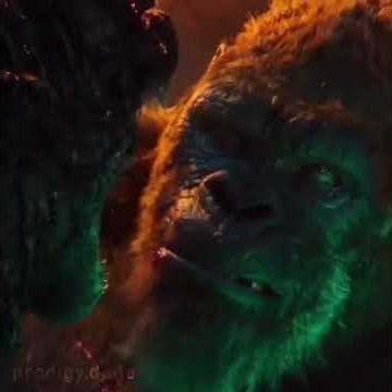 Godzilla and Kong kiss